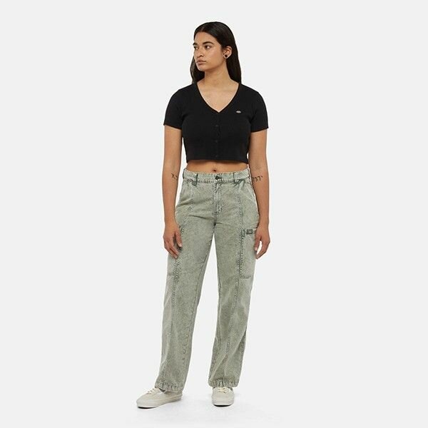 Джинсы Dickies, размер 25, светло-зеленый