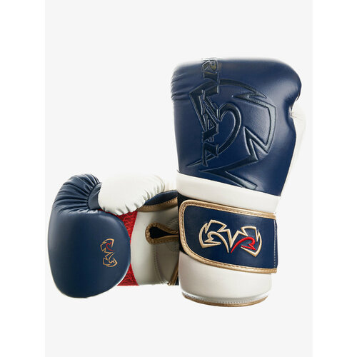 Боксерские снарядные перчатки Rival Impulse RB80 Blue/White, размер M
