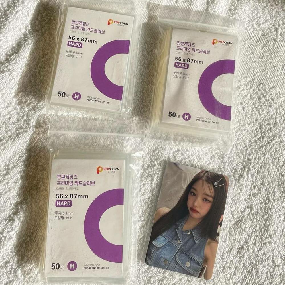 Протекторы для карт 56×87 мм, плотность 100 мкм. В упаковке — 50 шт. — фото 1