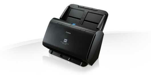 Протяжной сканер Canon DR-C240 (Цветной, двусторонний, 45 стр./мин, ADF 60, High Speed USB 2.0, A4)
