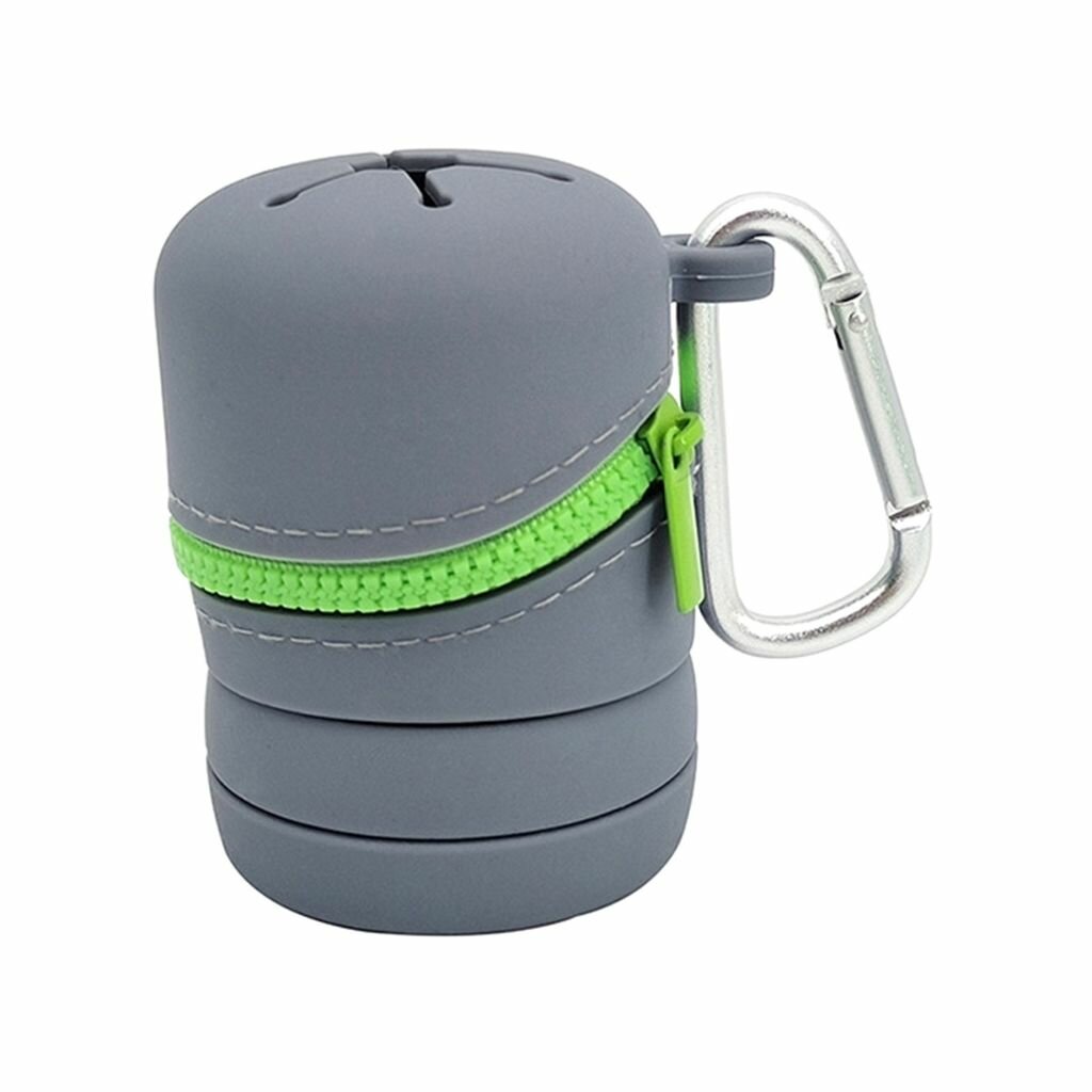 Складной мусороуловитель для ловли нахлыстом-серый