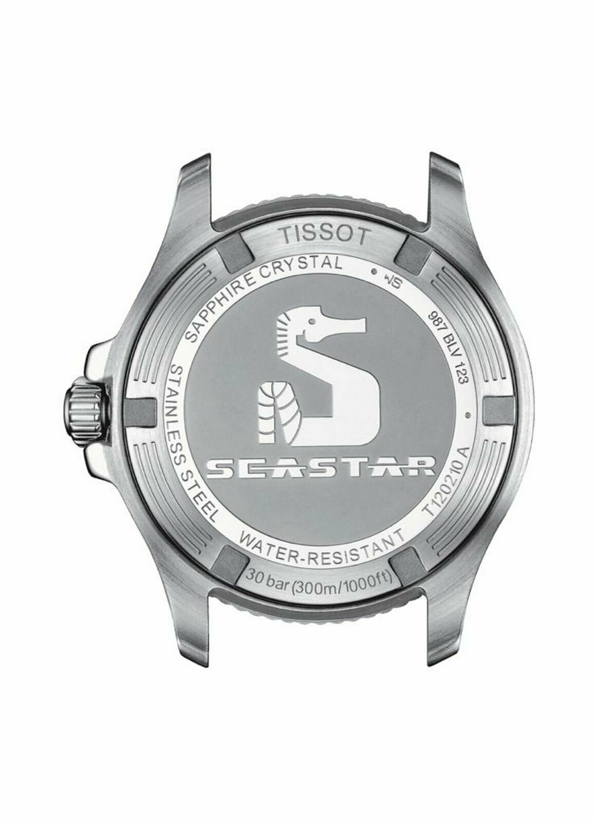 Наручные часы TISSOT, серебряный, белый — фото 1