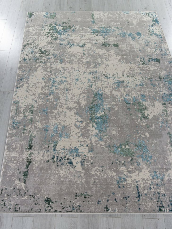 Ковер F477 - GRAY-BLUE - Прямоугольник - коллекция LIMAN (1.6 х 2.3 м)