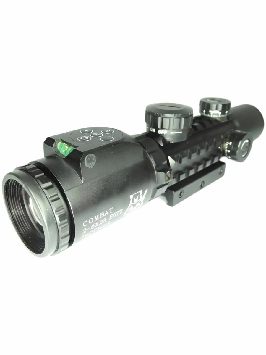 Оптический прицел Combat EGTZ 2-6x28, для спортивной стрельбы