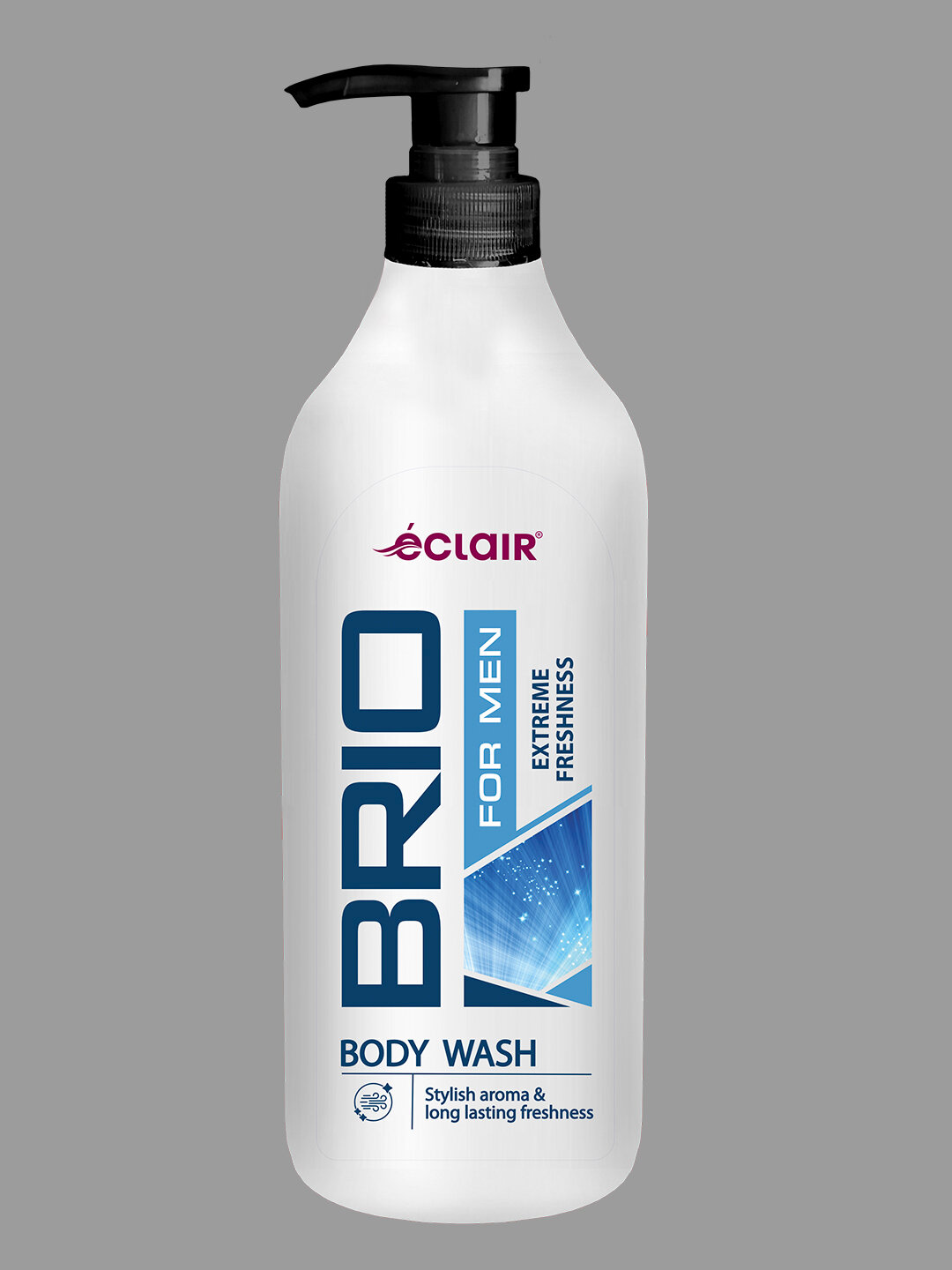 Гель для душа BRIO FOR MEN EXTREME FRESHNESS чрезвычайная свежесть 730ml (10шт)