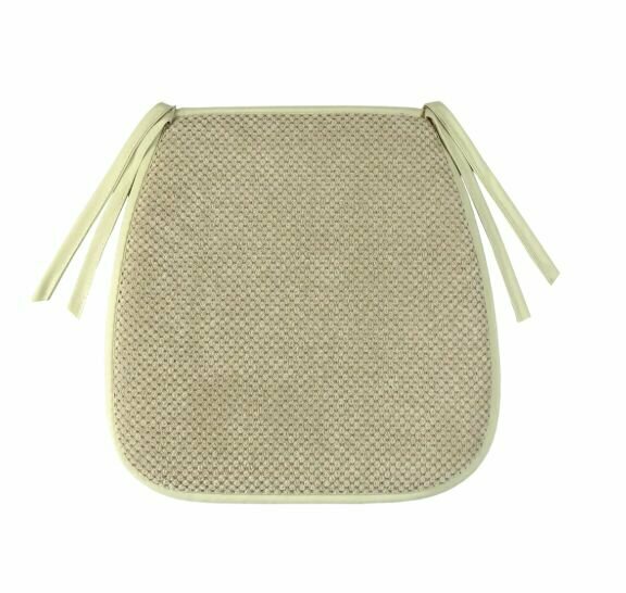 Галета для стула Linen Way Цитус 38/27x40x3 см цвет бежевый