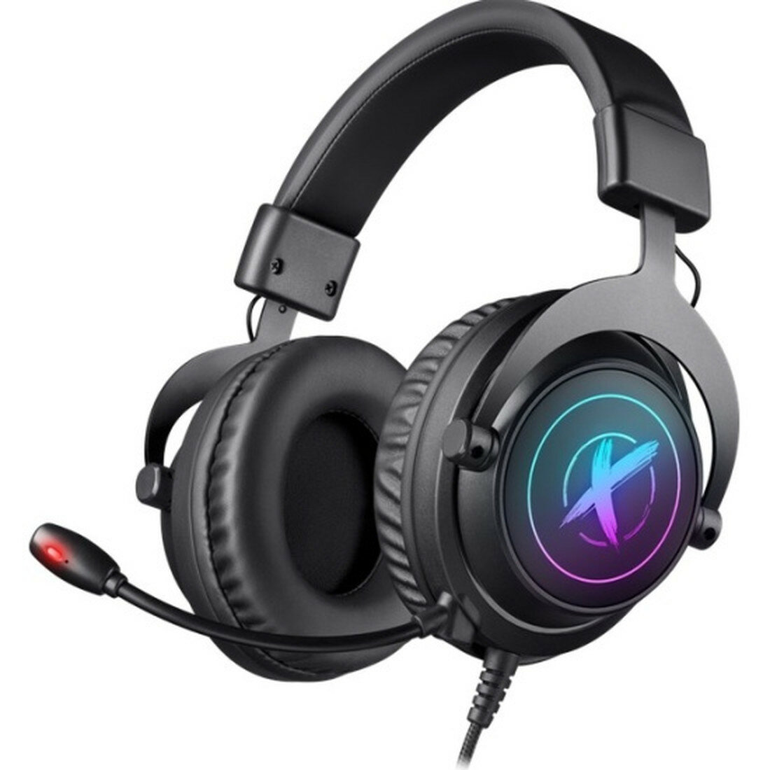 Гарнитура Defender EPIC PRO, 7.1, проводная, USB, полноразмерная, черная