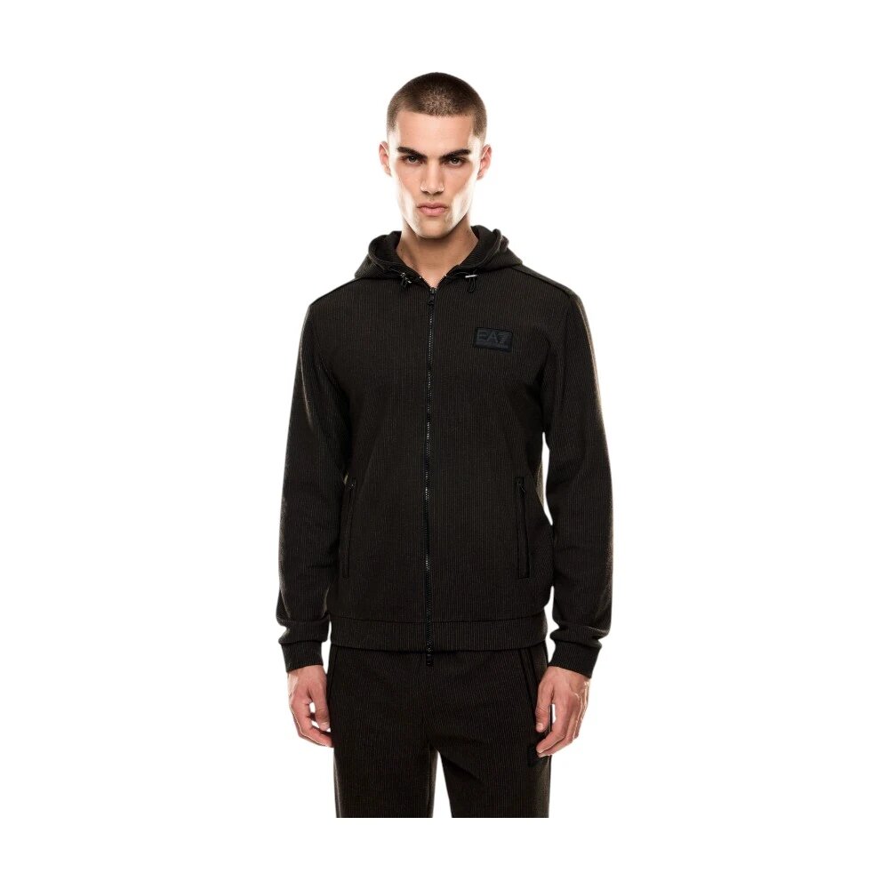 Толстовка EA7 EMPORIO ARMANI, размер 2XL, , черный