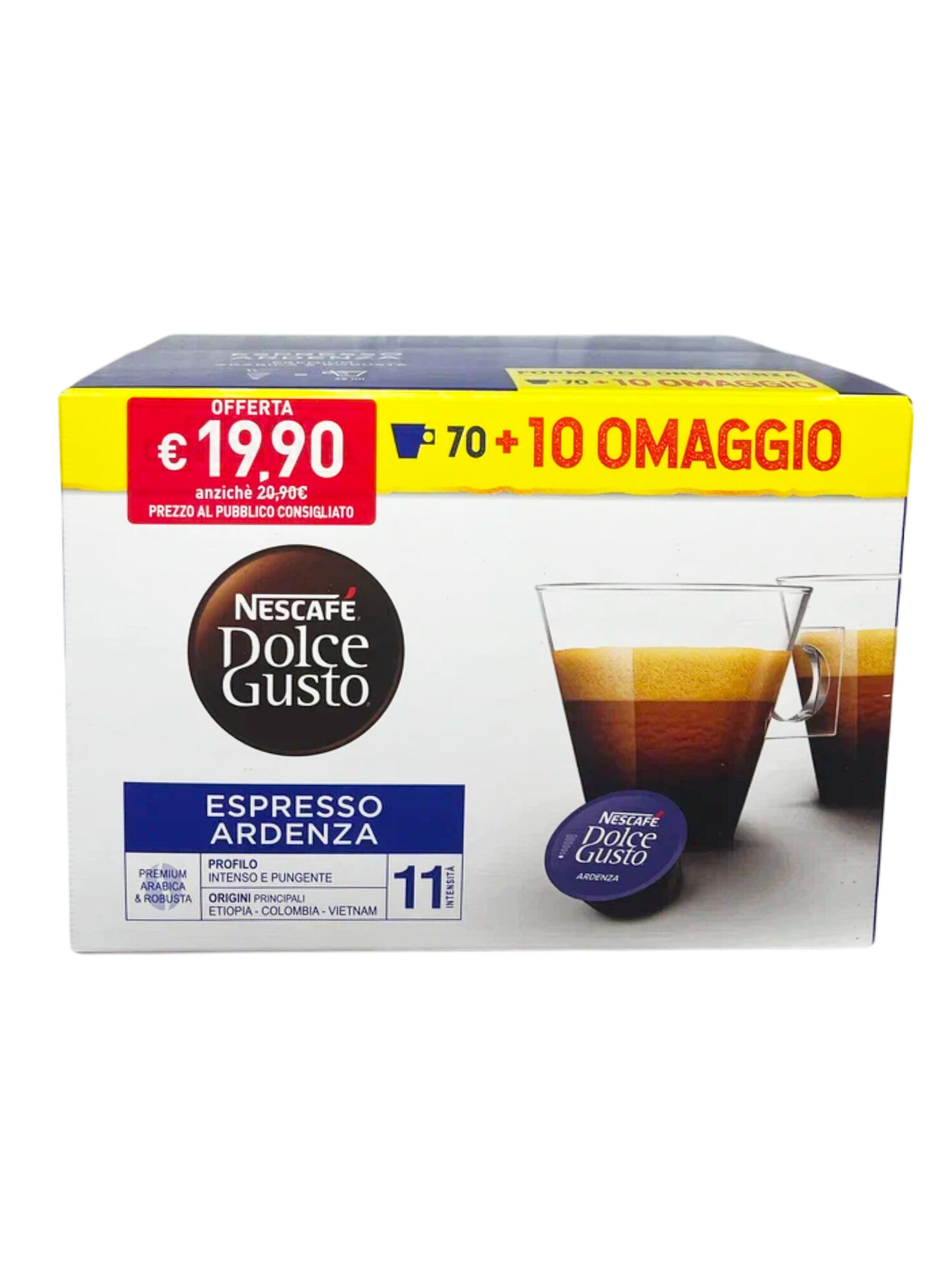 Кофе Nescafe Dolce Gusto Espresso Ardenza 80 шт