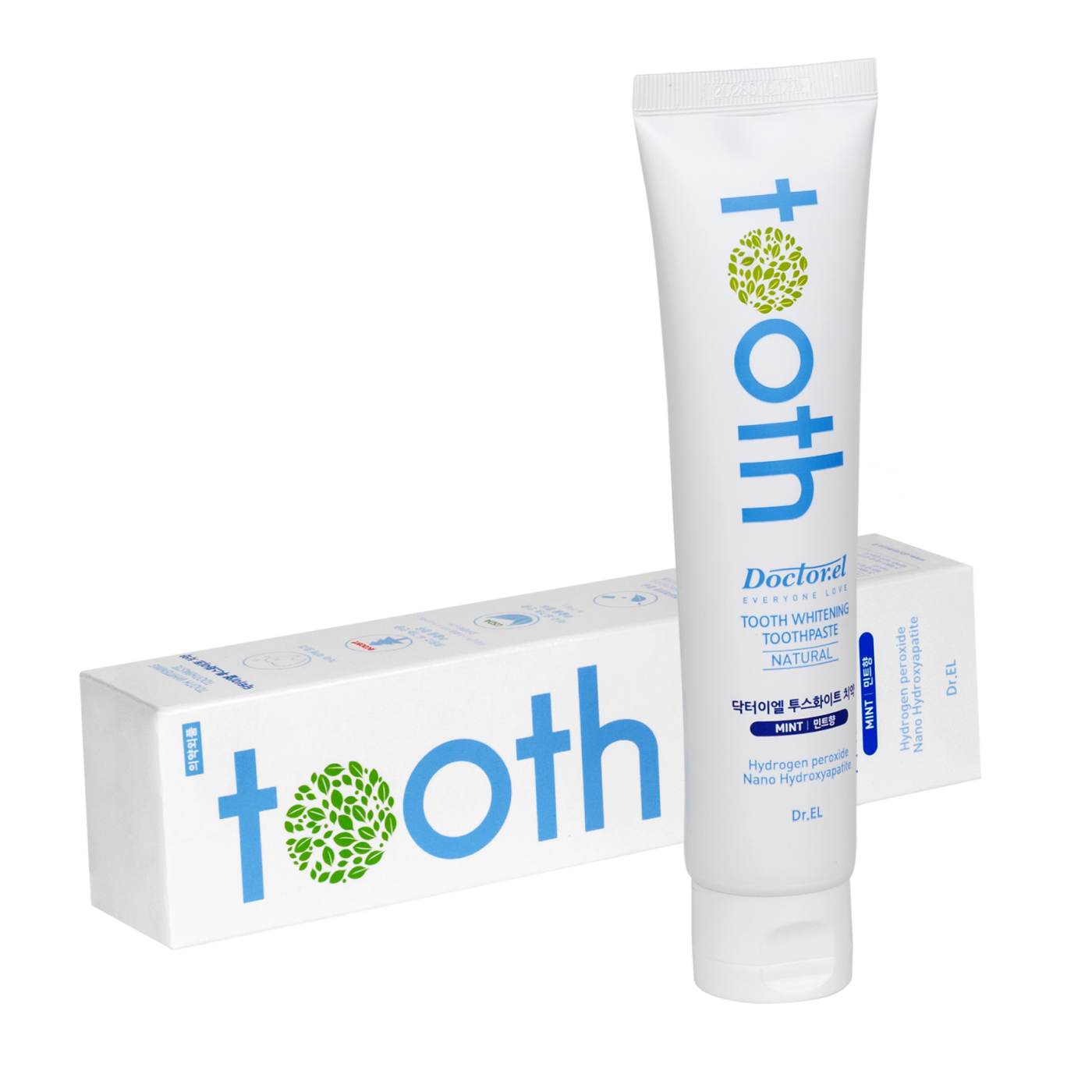 Зубная паста Dr.EL Tooth Whitening отбеливающая, мята, 120 г
