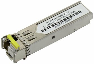 SFP-модуль (Mini-GBIC) оптический трансивер 2.5G BIDI SFP TX1550/RX1310 20KM LC DDM SM DFB (ORIENT SFP-2G53L20-CD)