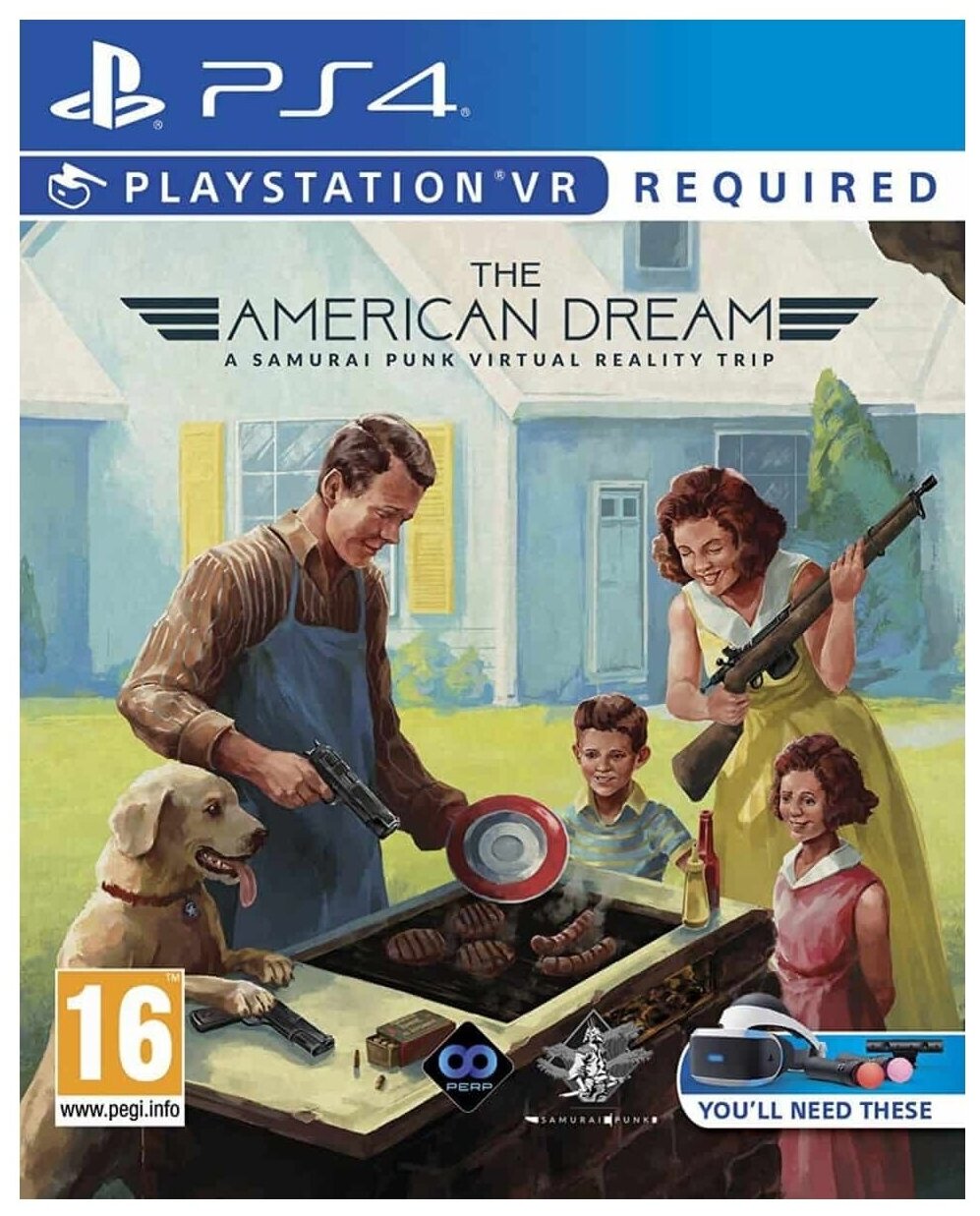 The American Dream  только для VR   PS4  английская версия  игра на диске