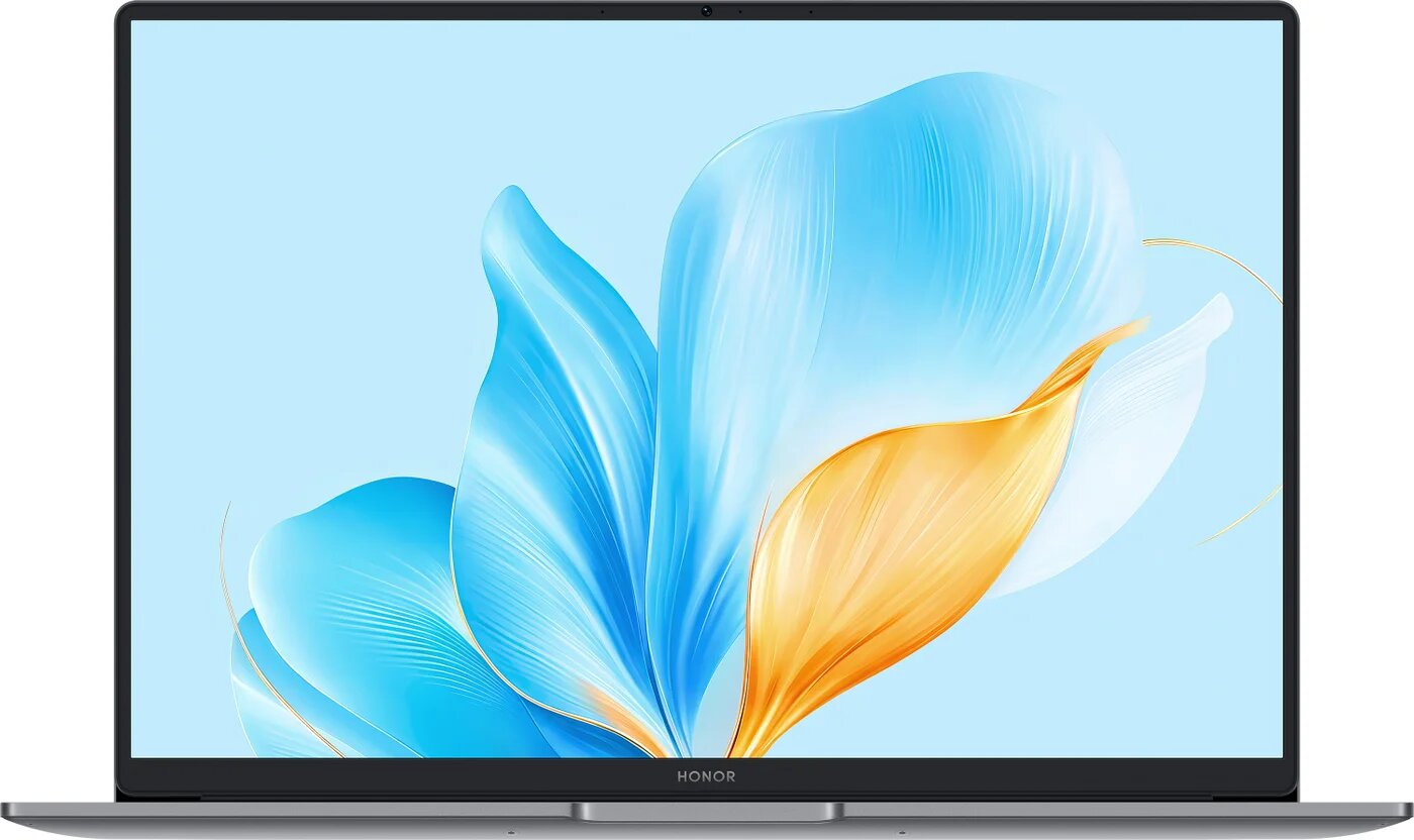 16" Ноутбук Honor MagicBook X16, BRG-7611, 1920x1200 IPS, Intel Core I7-13620H (2.4 ГГц), RAM 16 ГБ LPDDR4х, SSD 1024 ГБ, Intel UHD Graphics, Windows 11 Pro + MS Office Pro, Серебристый, Русская раскладка