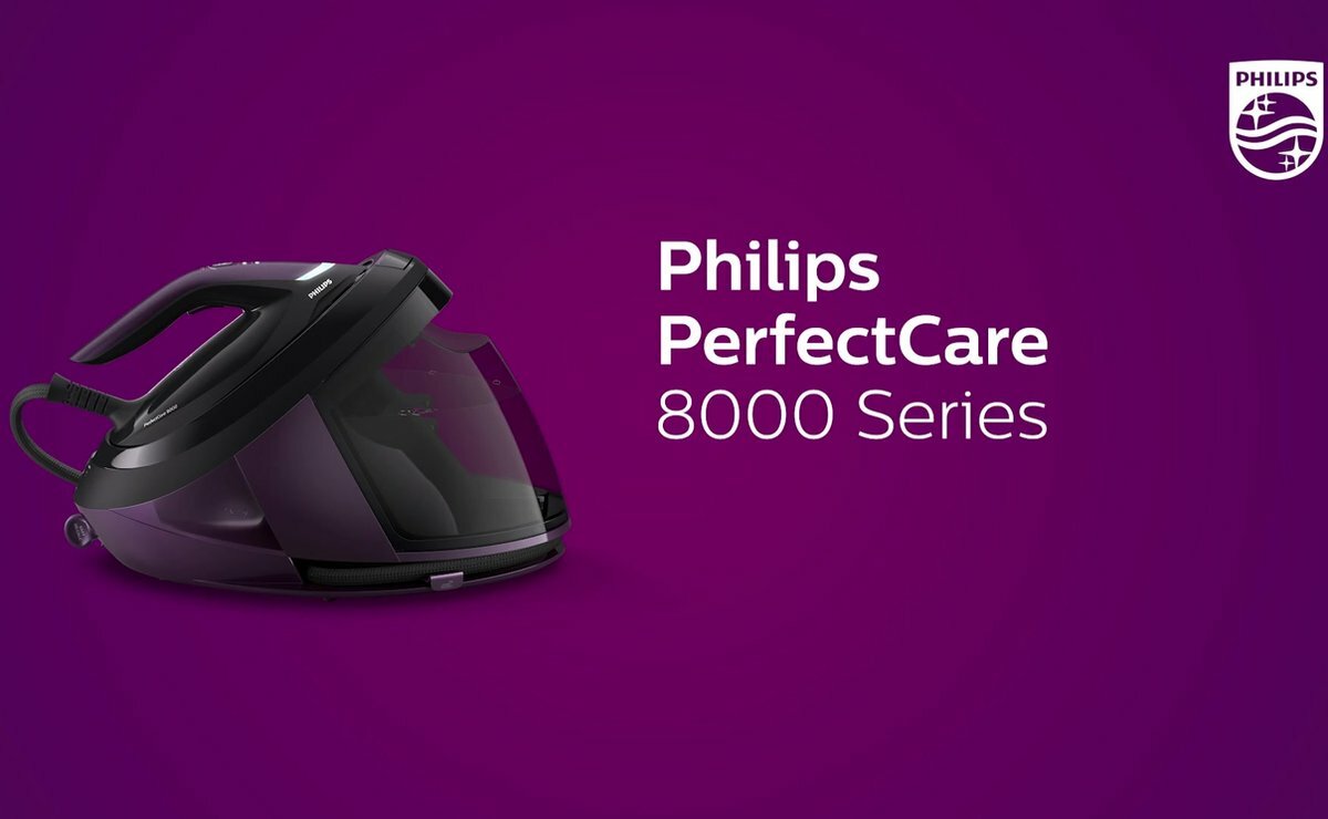 Philips PerfectCare 8000 Series - PSG8160/30 Парогенераторный утюг, оснащенный современной сенсорной технологией