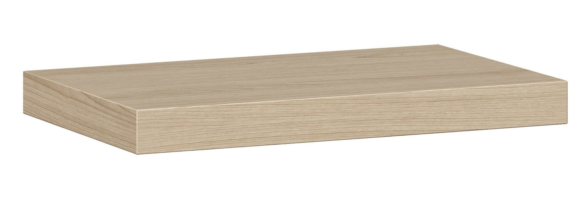Полка настенная Шведский стандарт Фора 1.4 25x40 см со скрытым креплением ДСП цвет дуб беленый