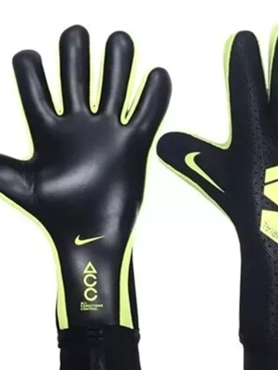 Футбольные вратарские перчатки для подростков и взрослых Mercurial 338-52 Black