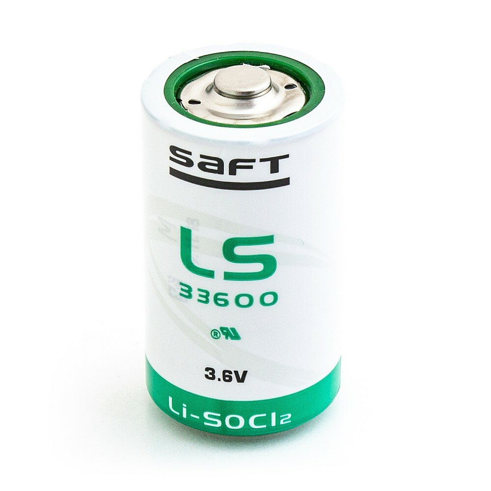 Батарейка SAFT LS 33600 D 3.6V 17000 mAh, литиевая, (1) шт. (Франция)
