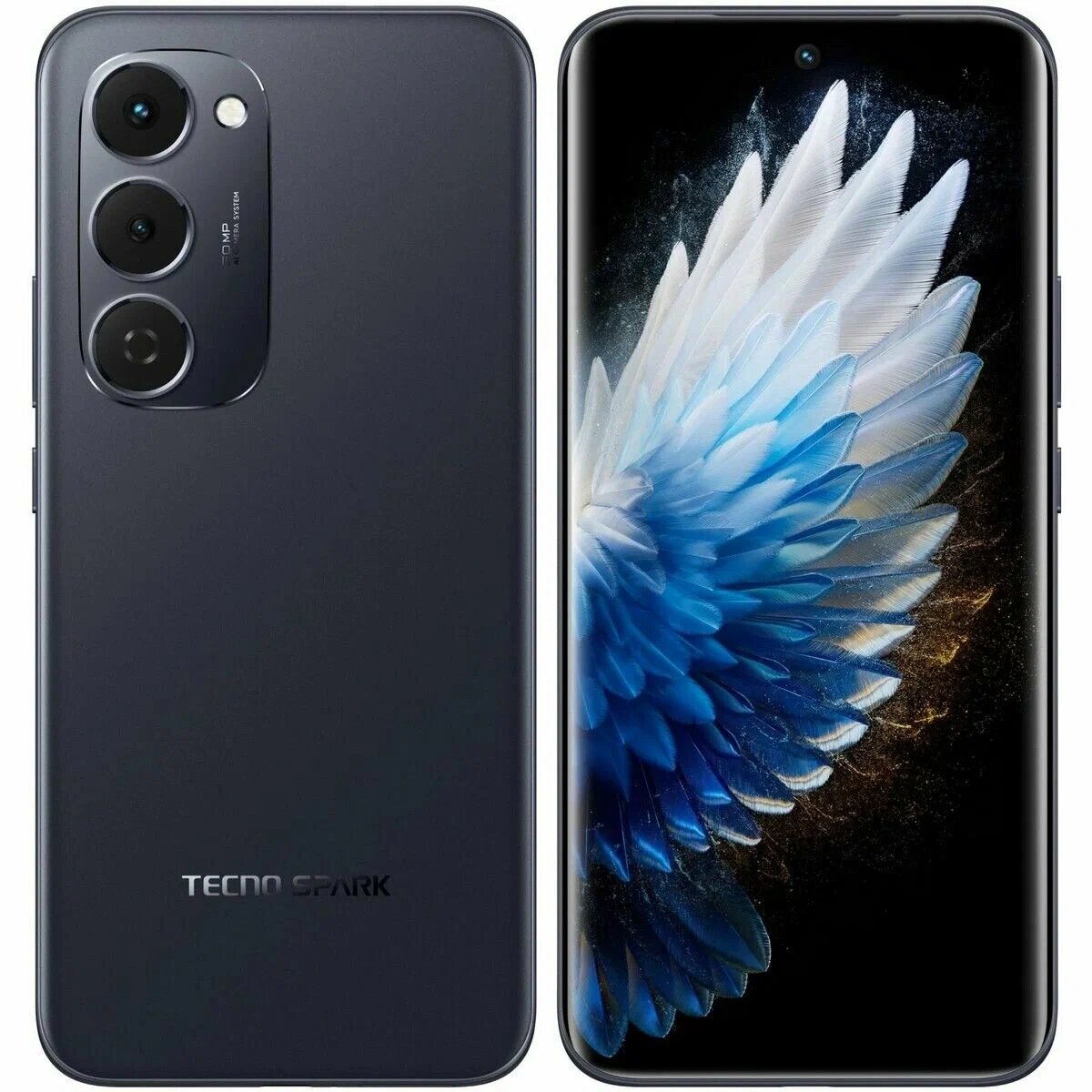 Смартфон Tecno Spark 40 Pro Plus 8/256 Gb, Nebula Black, черный