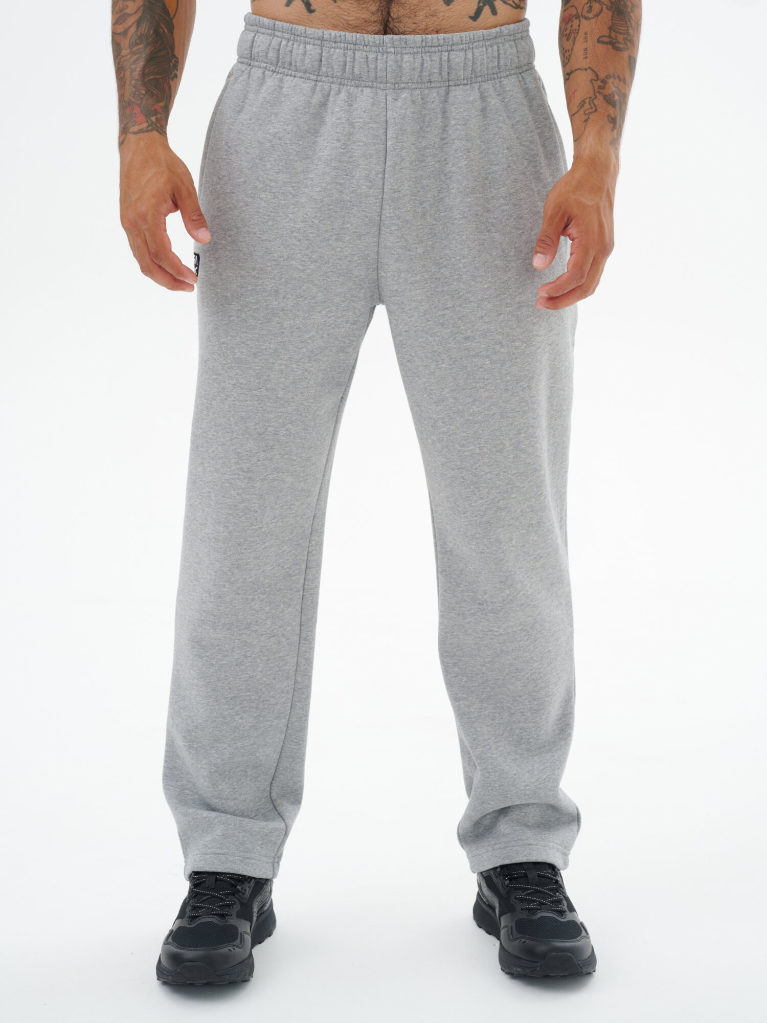 Брюки спортивные RANK, размер L, серый