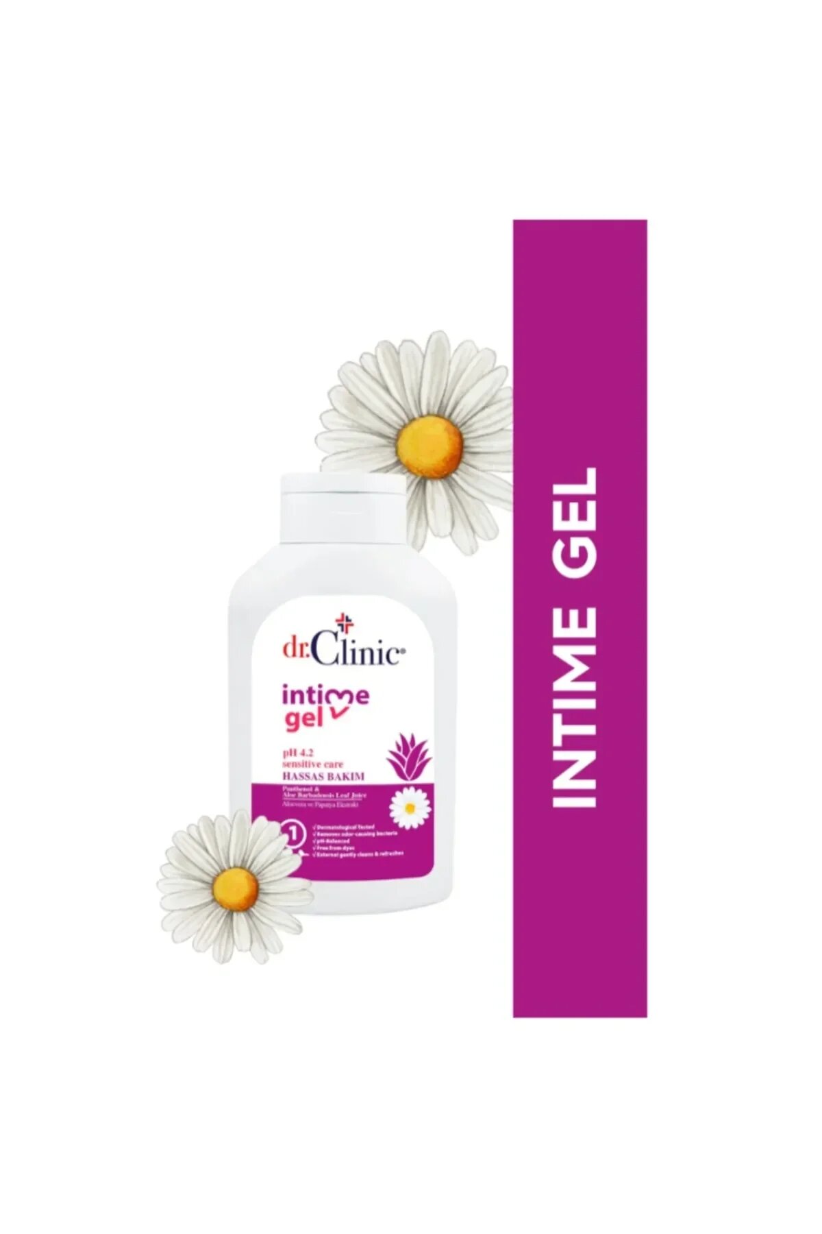 Интимный Гель Dr.Clinic "Purple", успокаивающий, для ежедневной гигиены, 300мл