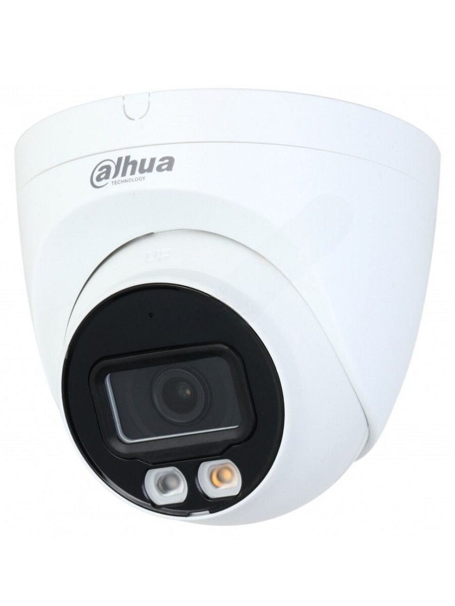 Видеокамера Dahua DH-IPC-HDW2449TP-S-LED-0360B (купольная, 4 Мп, 1/2.9" CMOS)