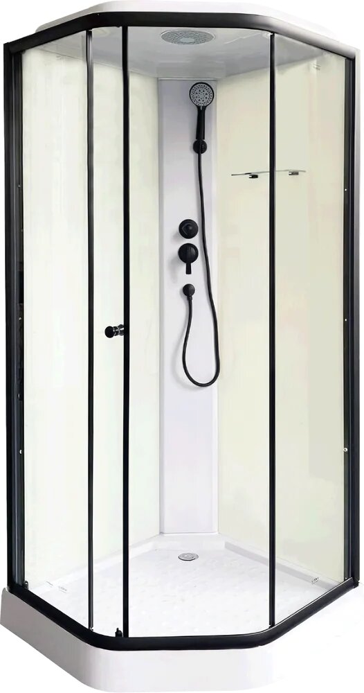 Душевая кабина Parly Penta P91B 90х90 с низким поддоном стекло прозрачное