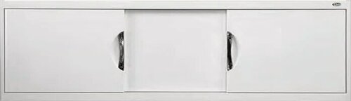 Изображение товара Экран Onika Лагуна 518007 белый, прямоугольный, с комплектом ножек, универсальный