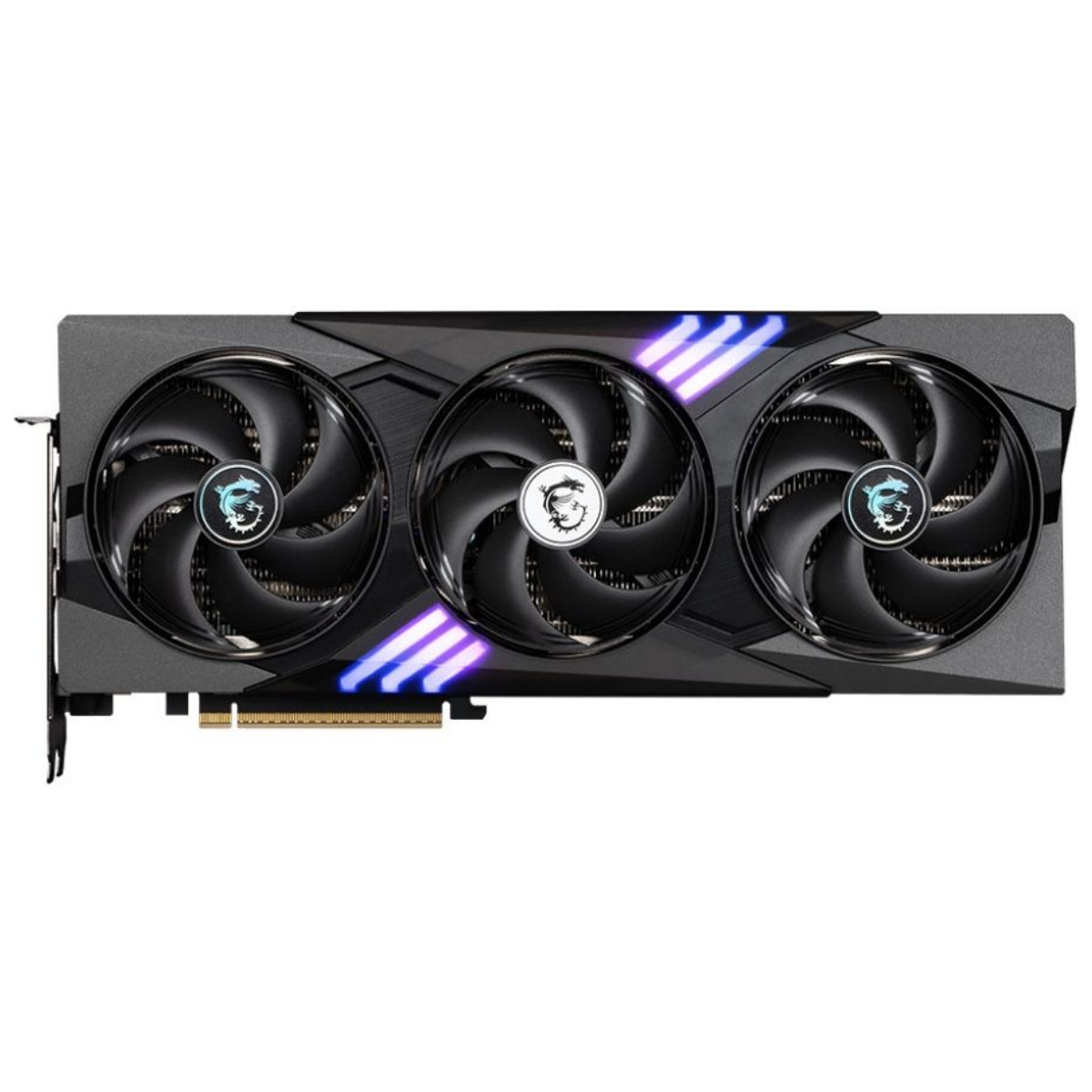 Видеокарта MSI RTX5070Ti GAMING TRIO OC, 16 Гб, GDDR7, черный