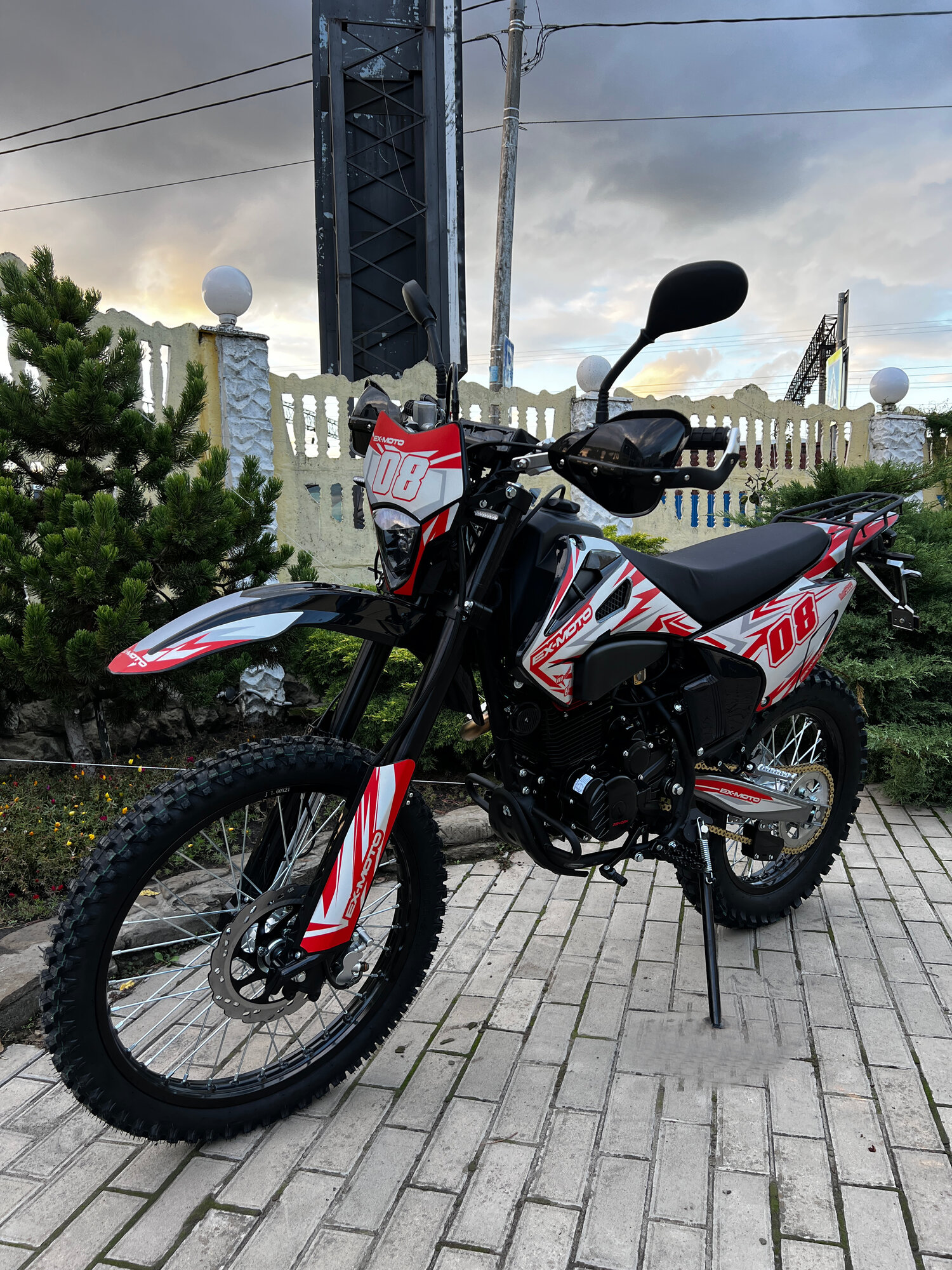 Эндуро мотоцикл EX-MOTO PANTHER SR300 177FMN