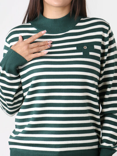 Свитер размер One Size, , зеленый, — фото 1