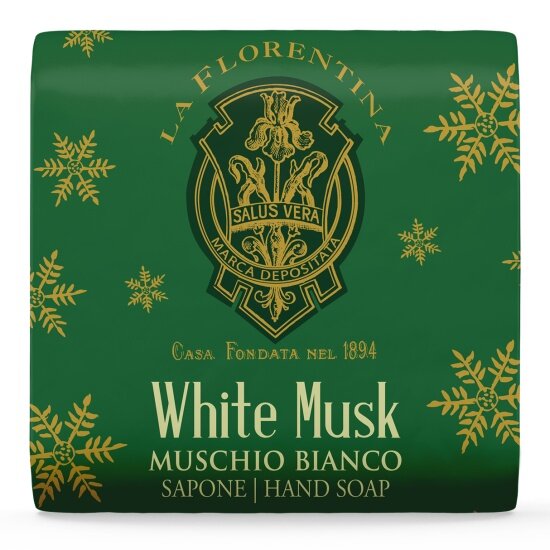 Мыло LA Florentina XMAS Белый Мускус 106 г