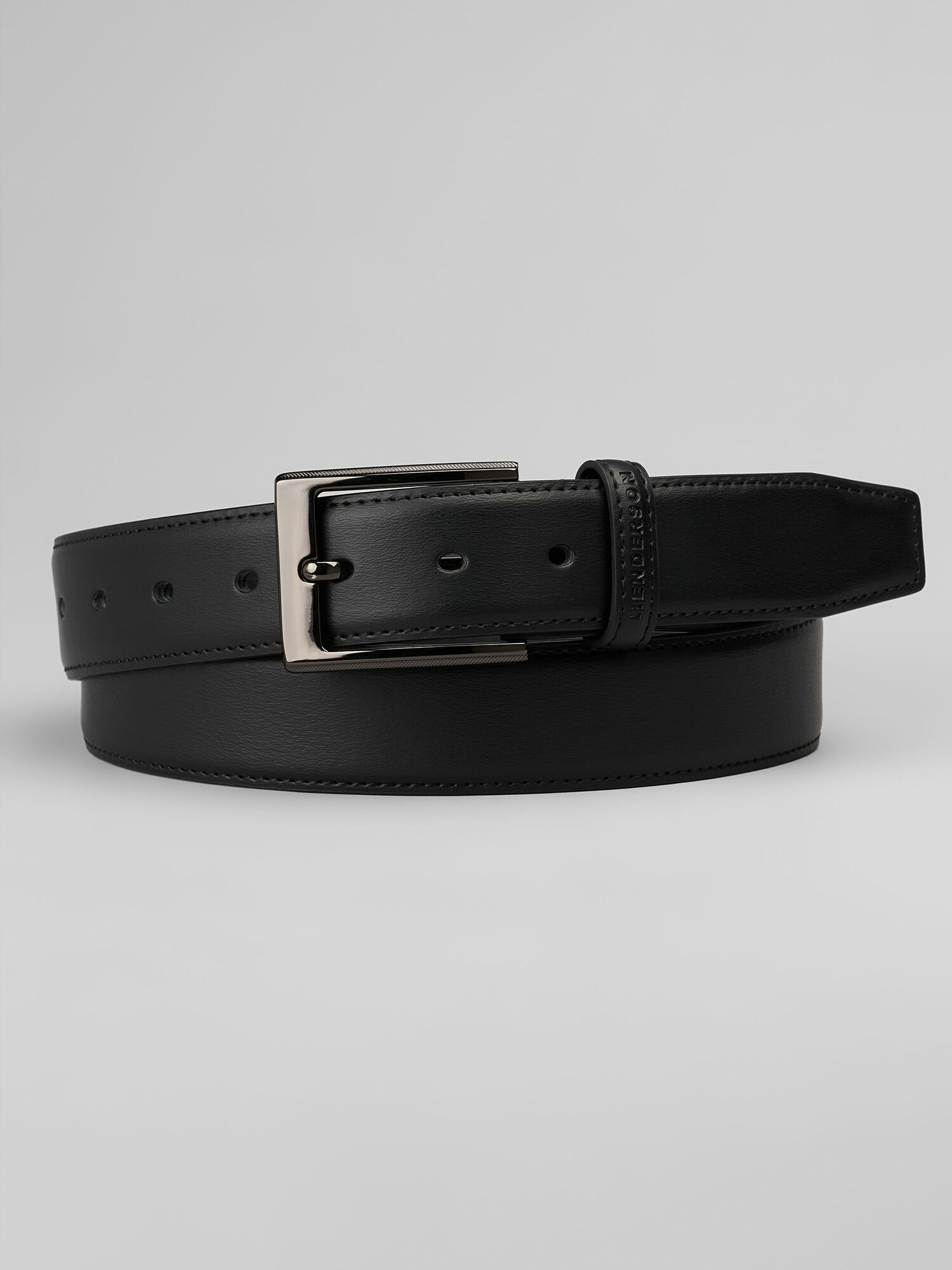 Ремень HENDERSON для мужчин, размер 135, черный