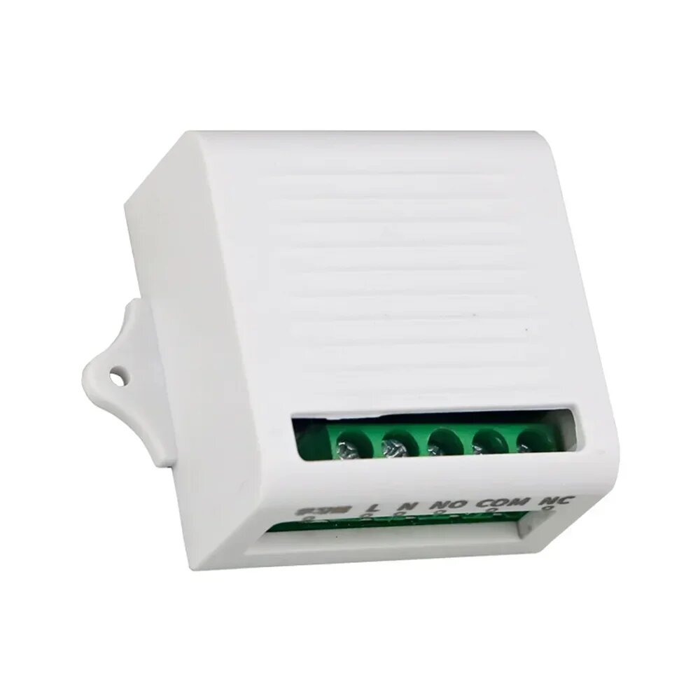 Реле переменного тока 110 В 220 В беспроводная система дистанционного управления RF 433 МГц передатчик включения и выключения для водонагревателей потолочная светодиодная лампа