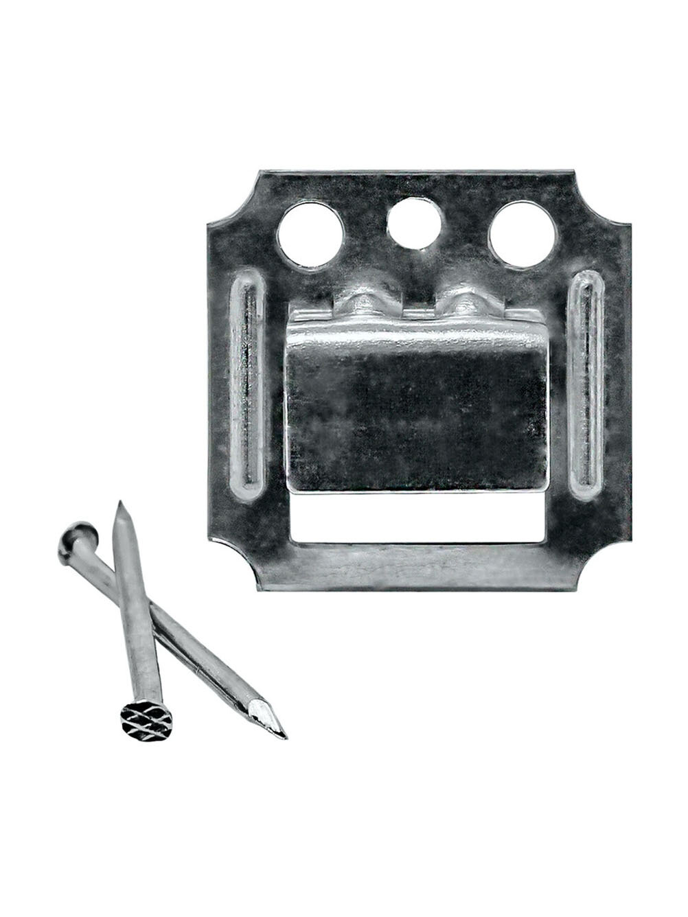 Крепеж кляймер №4 с гвоздями для вагонки и блок хауса (1000 шт.)