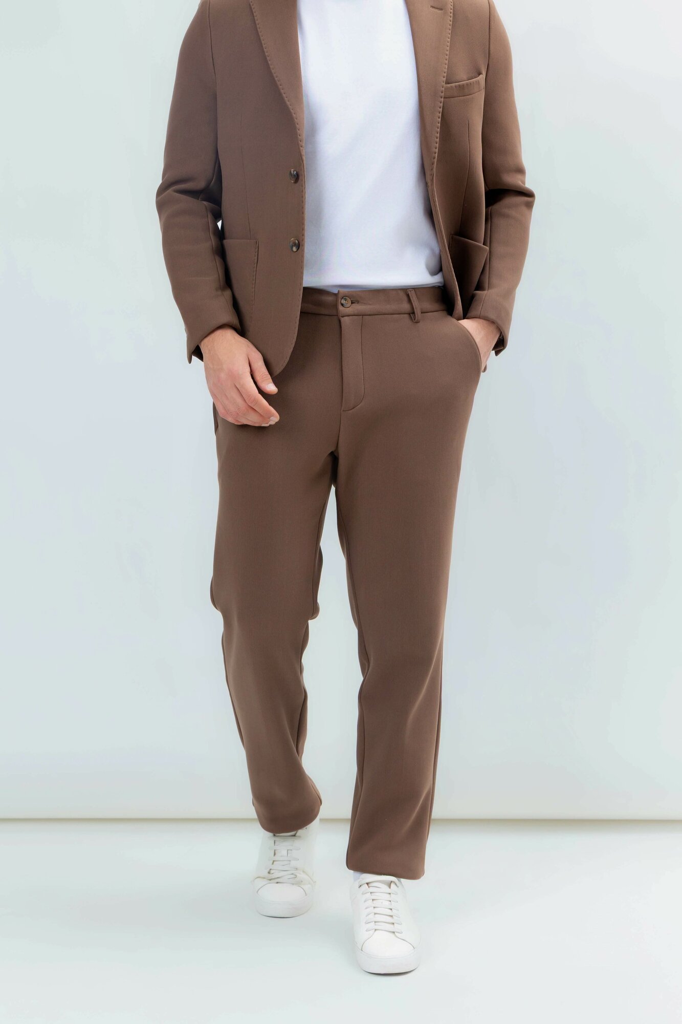 Брюки классические TERRA PRO, размер 29, beige