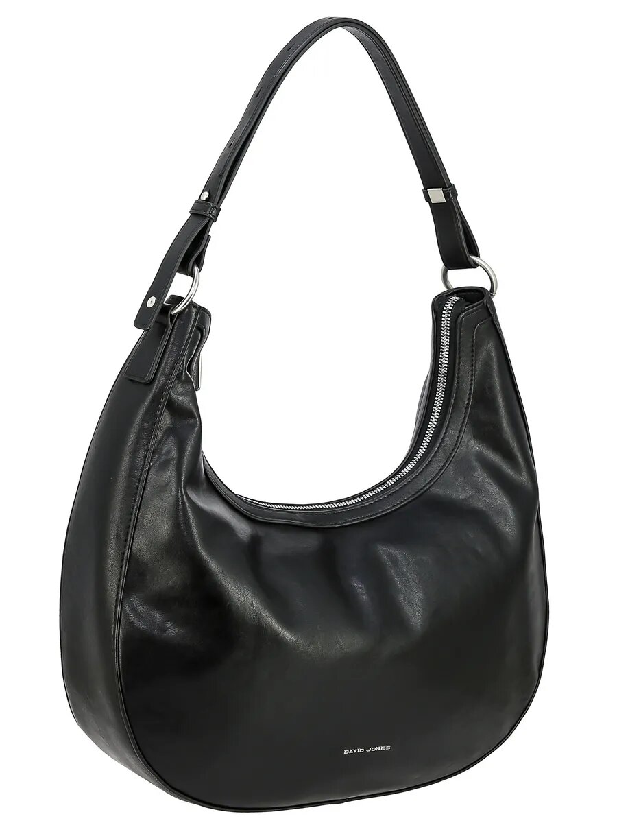 Сумка хобо DAVID JONES, черный — фото 1