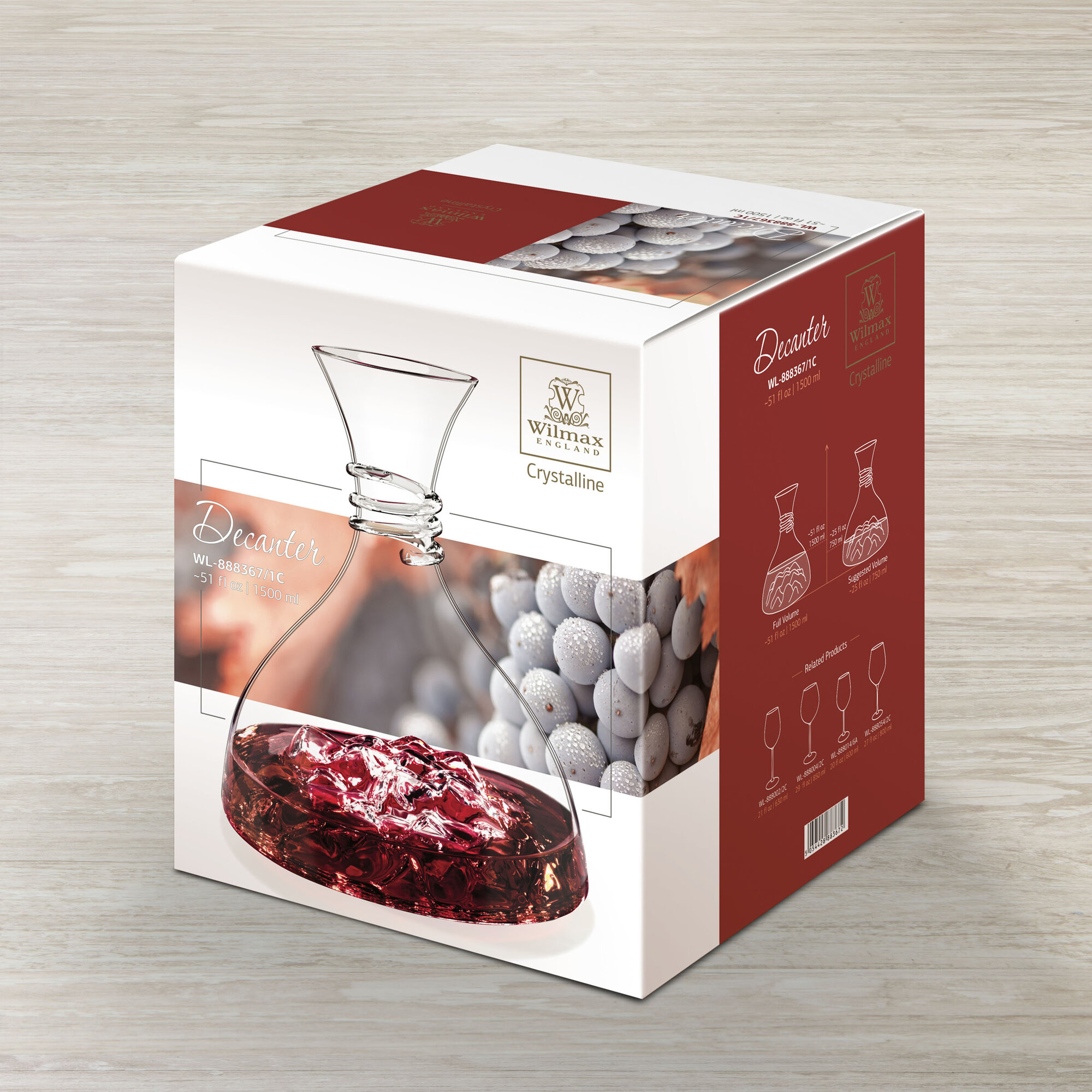 Декантер 1500 мл WL‑888367/1C — фото 1