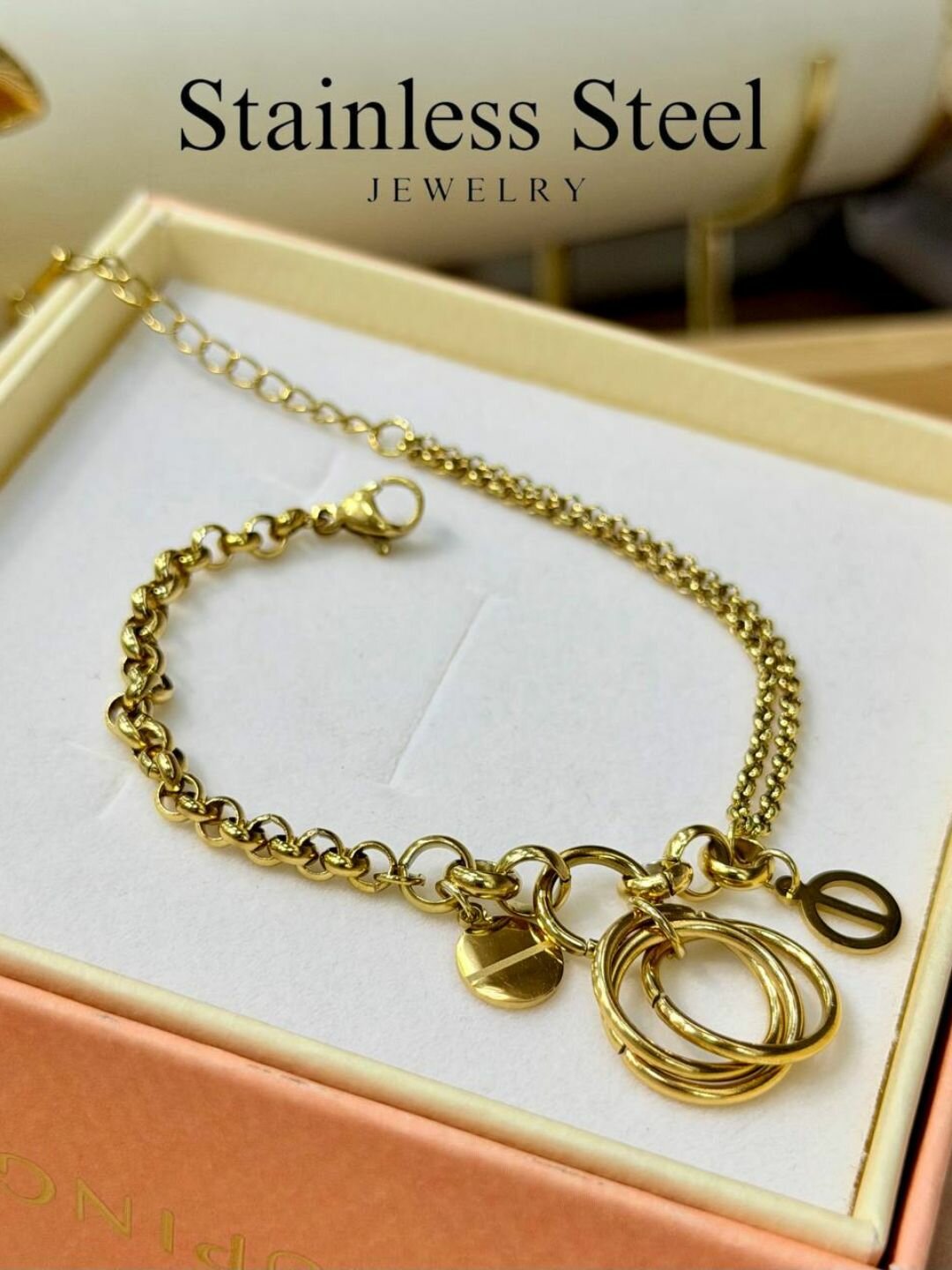 Браслет-бэнгл, Swarovski Zirconia