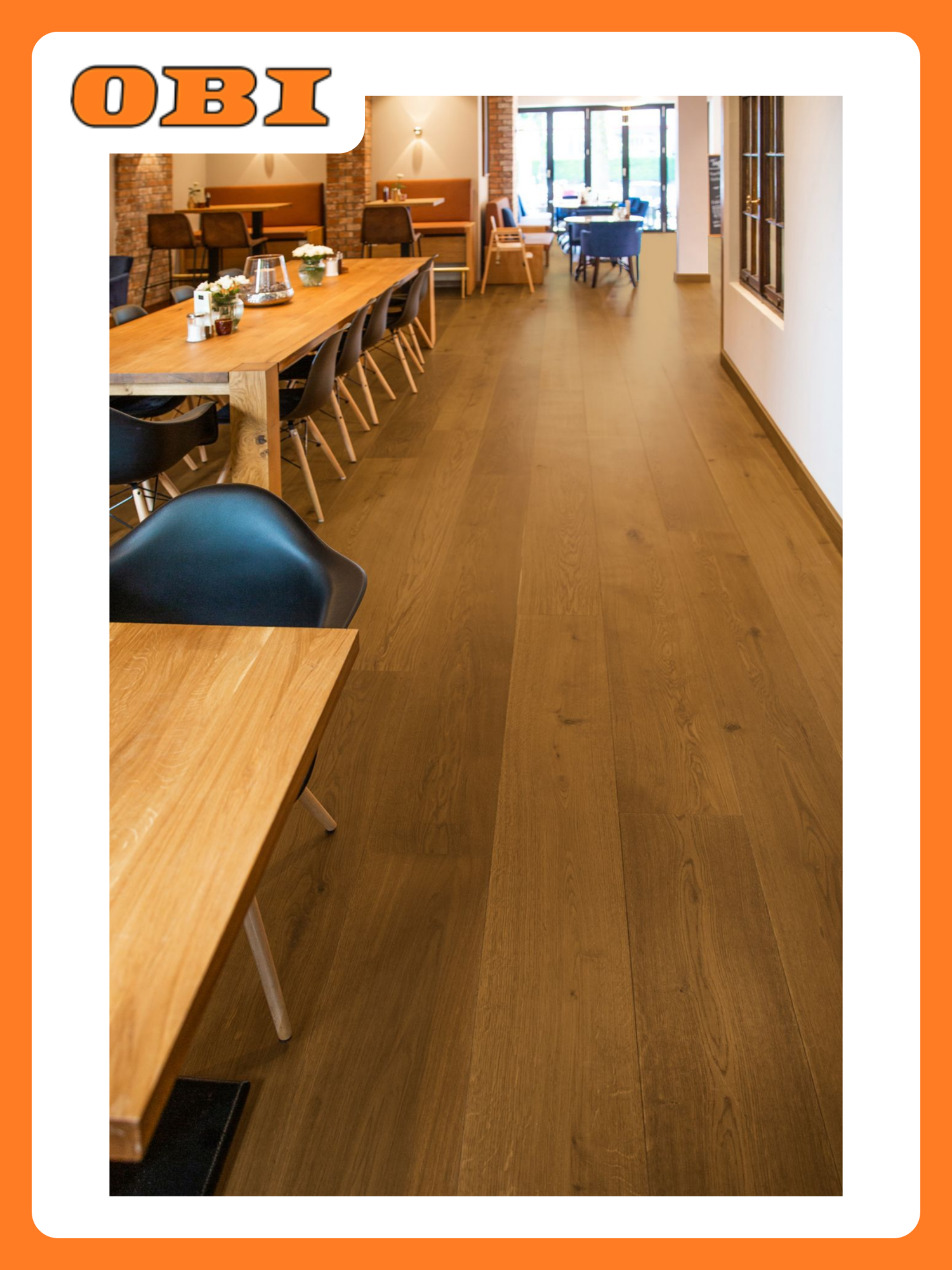 Инженерная доска PFKS Дуб CACAO однополосная 12 мм 072 кв. м