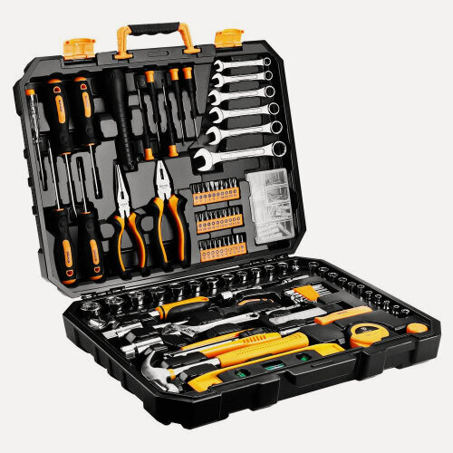 Изображение товара Набор инструментов для дома Deko DKMT208-1 (208 шт) (083-2050)