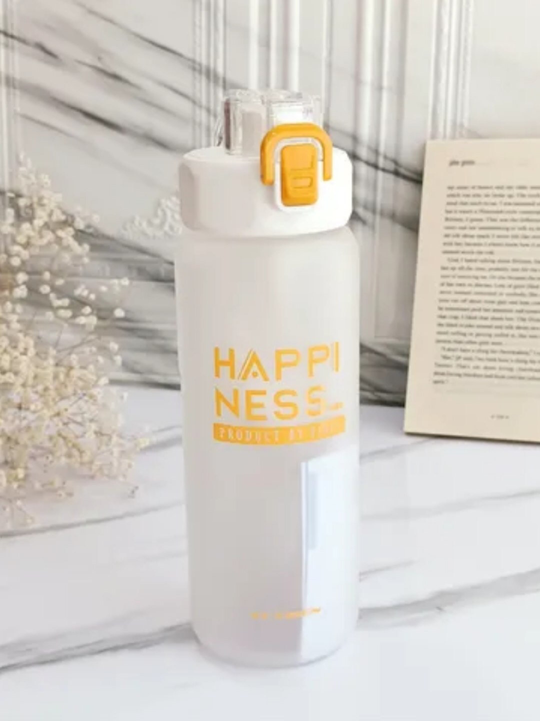 Фитнес шейкер, коктейль бутылка для воды 720 мл , с трубочкой