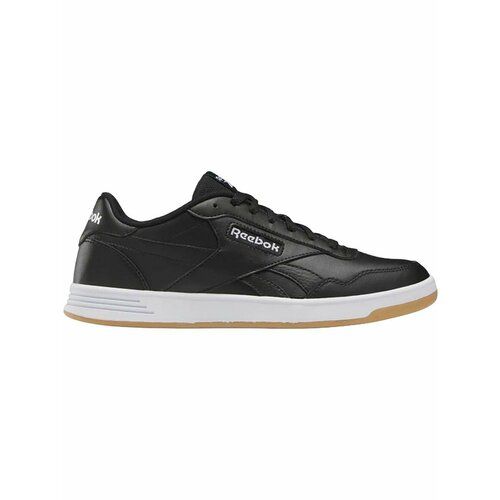 фото Кроссовки reebok court advance, полнота f, размер 11,5 us, черный/белый/коричневый