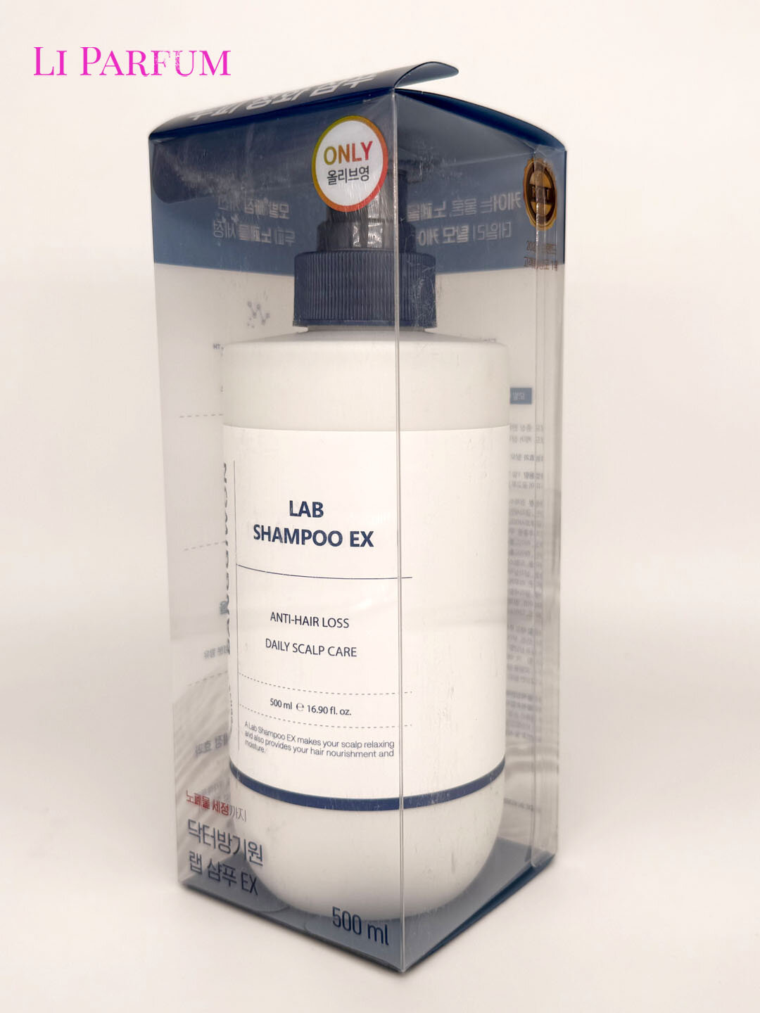 DR+ BANGGIWON Lab Shampoo EX — шампунь против выпадения волос, ежедневный уход за кожей головы, укрепляющий, 500 мл — фото 1