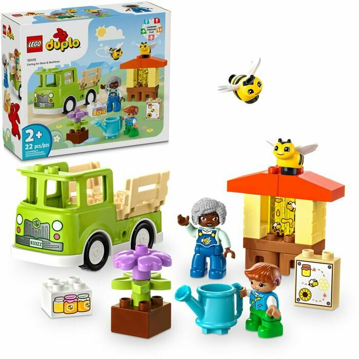Конструктор LEGO 10419 Уход за пчелами и ульями