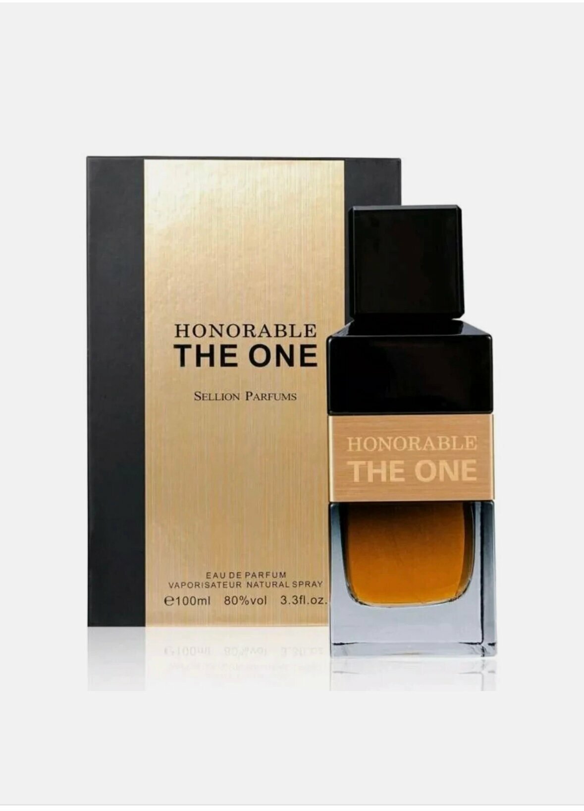Парфюмерная вода Savdo belgisi "Honorable the One" Sellion Parfums, мужская, 100 мл