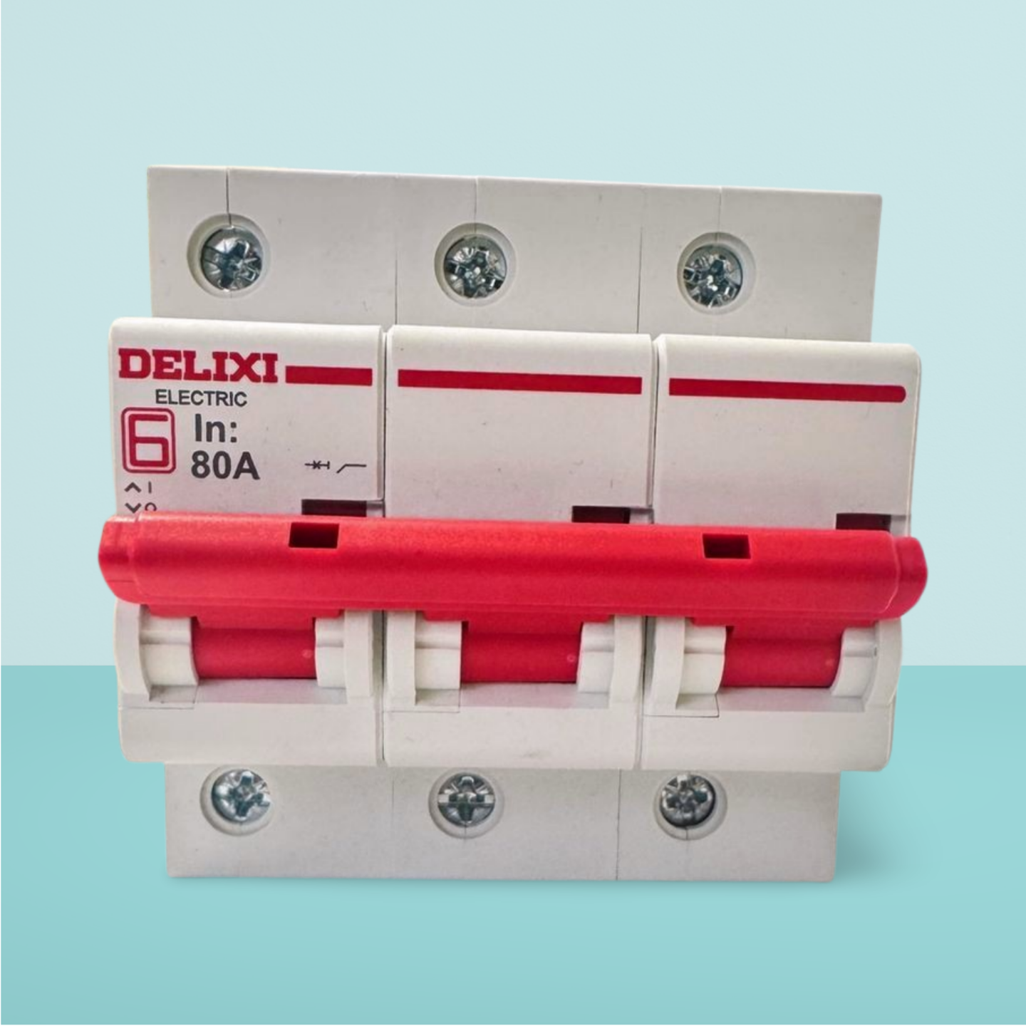 Авт. выкл. DELIXI CDB6I-125 3P C 80A — фото 1