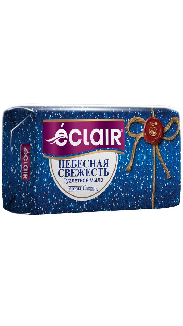 Твердое мыло ECLAIR "Небесная Свежесть", Обеспечивает бережное очищение кожи, оставляя её свежей и ухоженной, 170гр