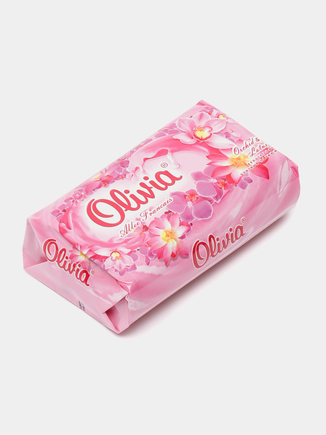 OLIVIA Allee Francais Мыло туалетное с ароматом Орхидея, вес 90г — фото 1