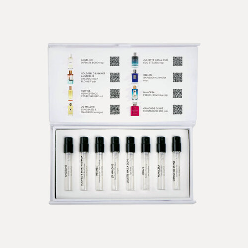 Изображение товара Парфюмерный набор AROMA BOX Рыбы unisex, 8 ароматов в мини-флаконах 1,5 мл