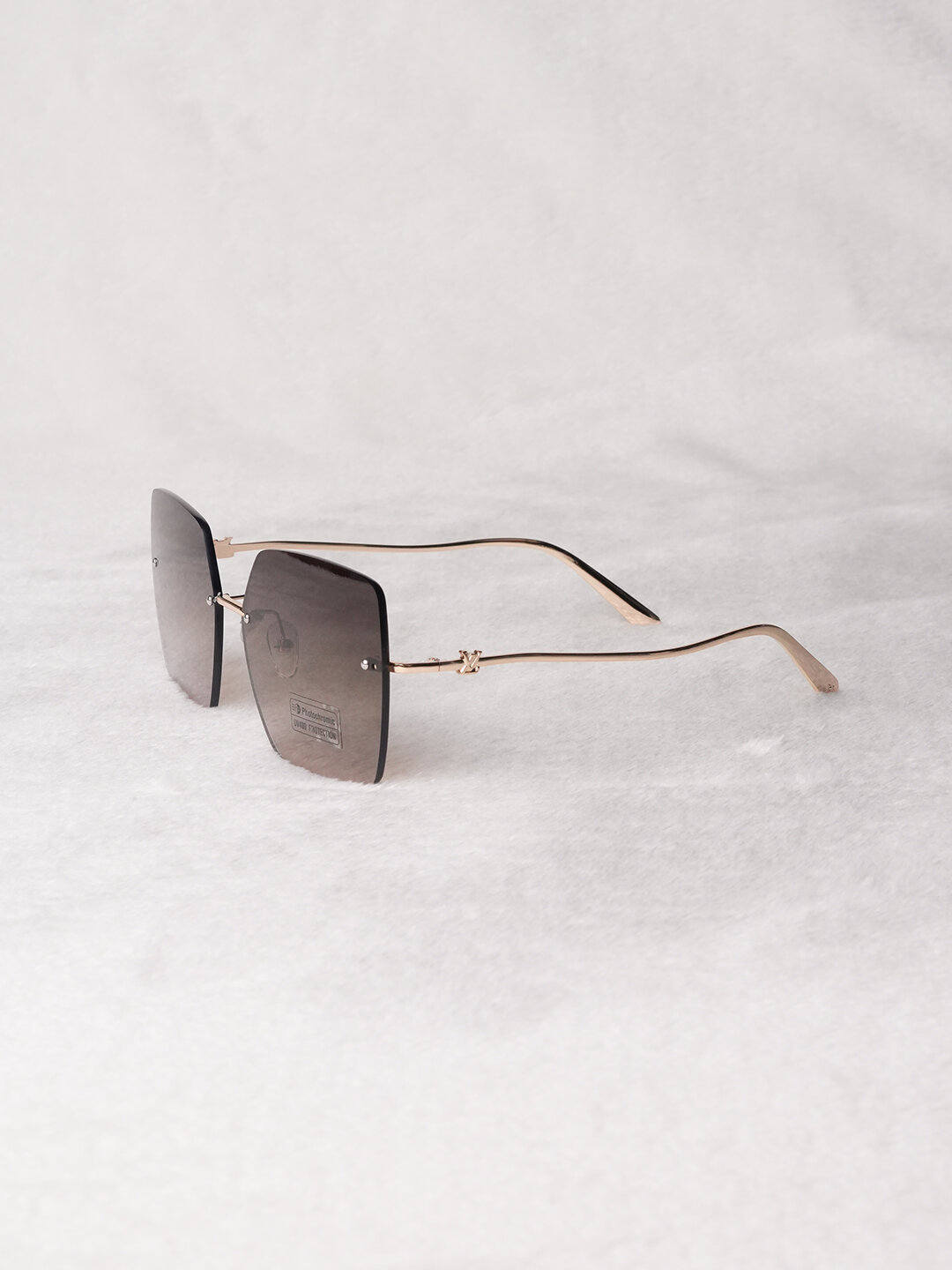 Солнцезащитные очки , коричневый — фото 1